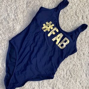 #FAB ONE PIECE BATHING SUIT